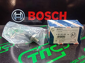 Датчик тиску палива 0 281 002 405 (0281002909) СR BOSCH ALFA ROMEO, BMW, CITROEN, FIAT, NISSAN, RENAULT