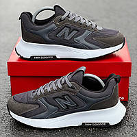 Кроссовки мужские New Balance серые с белым SRV R0847