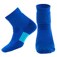 Носки спортивные Zelart JCB3306 цвет синий ds