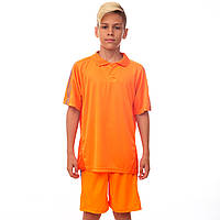 Форма футбольная подростковая Zelart New game CO-4807 размер 26, рост 130 цвет оранжевый ds