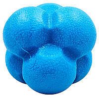 Мяч для реакции REACTION BALL Zelart FI-8235 цвет синий ds