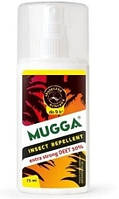 Засіб від комарів і кліщів (репелент) MUGGA Spray extra strong DEET 50% 75 мл