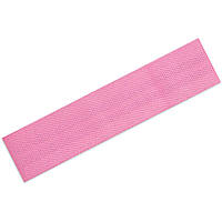 Гумка тканинна для вправ стрічка опору LOOP BANDS Zelart FI-1694-M колір рожевий ds