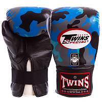 Снарядні рукавички шкіряні TWINS FTBGL1F-AR розмір L колір камуфляж multicam black ds