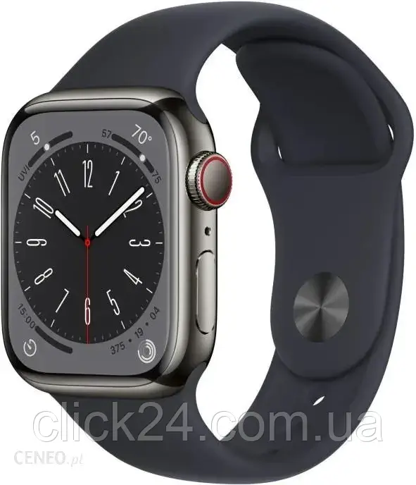 Часи Apple Smartwatch Series 8 41Mm Cell Graphite Midn. (MNJJ3ELA)