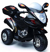 Детский електрический мотоцыкл Bobo-San HL238 аккумуляторный со световыми и звуковыми эффектами черный