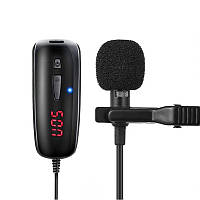 Беспроводной микрофон для телефона смартфона петличный Nectronix WM-50 до 50 м (100672-1) z19-2024