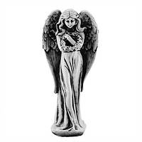 Скульптура на пам'ятник Ангел з віночком (розм.) (полістоун) AN0738-7(P)