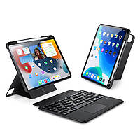 Чехол клавиатура DUX DUCIS Bluetooth 5.0 Keyboard для Apple iPad Pro 12.9 (2020 / 2021 / 2022) Black