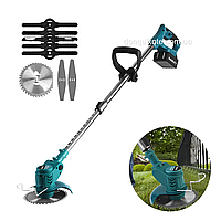 Аккумуляторный триммер Makita UR120DWAE (24V, 5AH) для травы, аккумуляторная коса макита