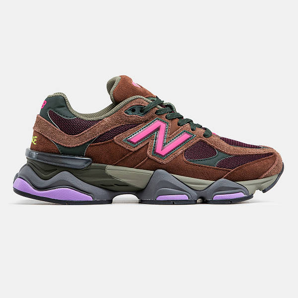 New Balance 9060 Brown Pink Green 9060 Krosonavtik 2206666667