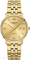 Часи Certina Ds Caimano Gent Precidrive Gold Pvd C035.410.33.367.00