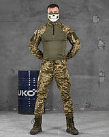 Тактичний військовий костюм з убаксом, костюм для військових піксель, костюм тактичний піксель
