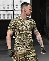 Тактическая военная футболка пиксель, футболка для ЗСУ пиксель, армейская футболка пиксель