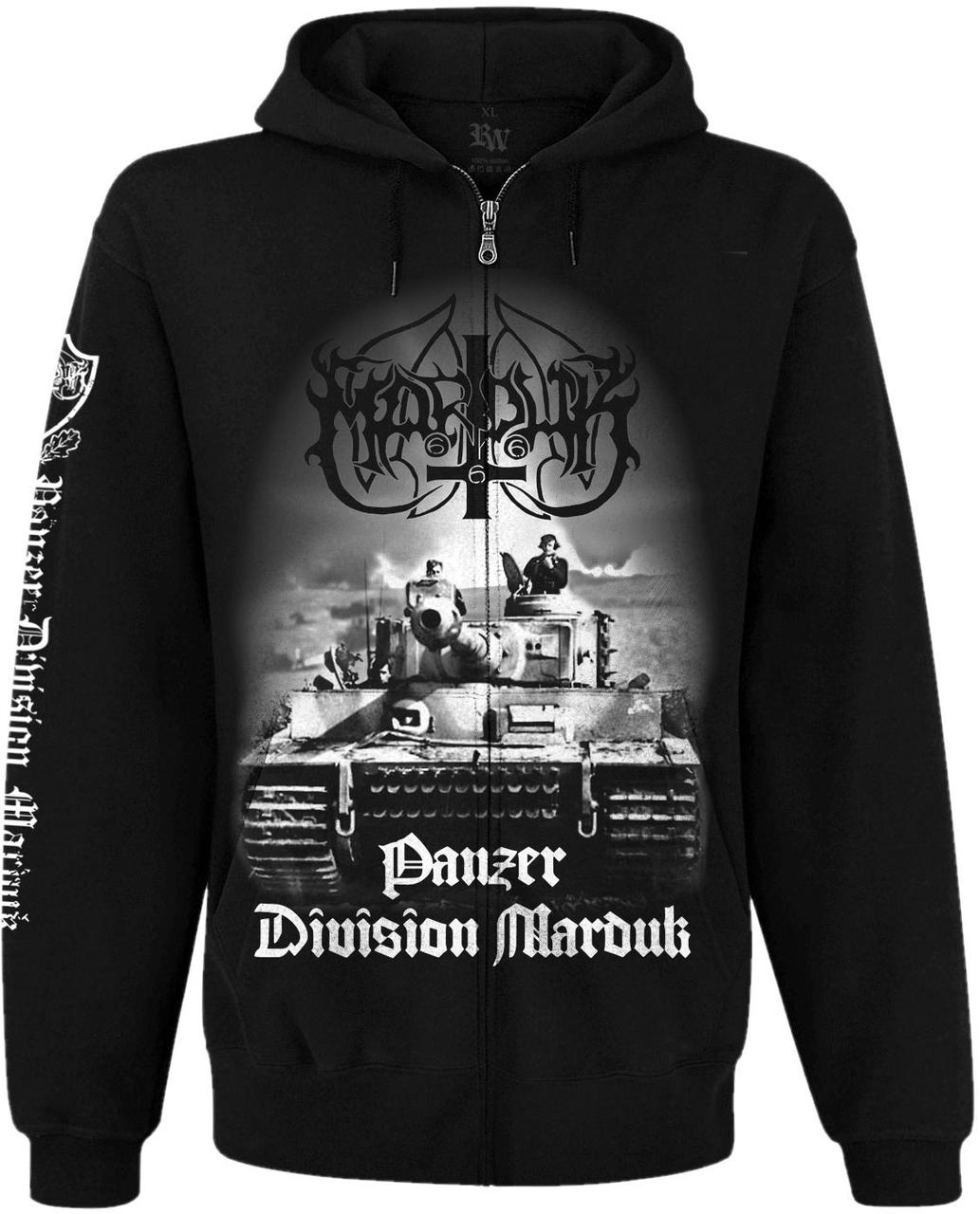 Худі Marduk "Panzer Division Marduk" на блискавці, Розмір M, фото 1