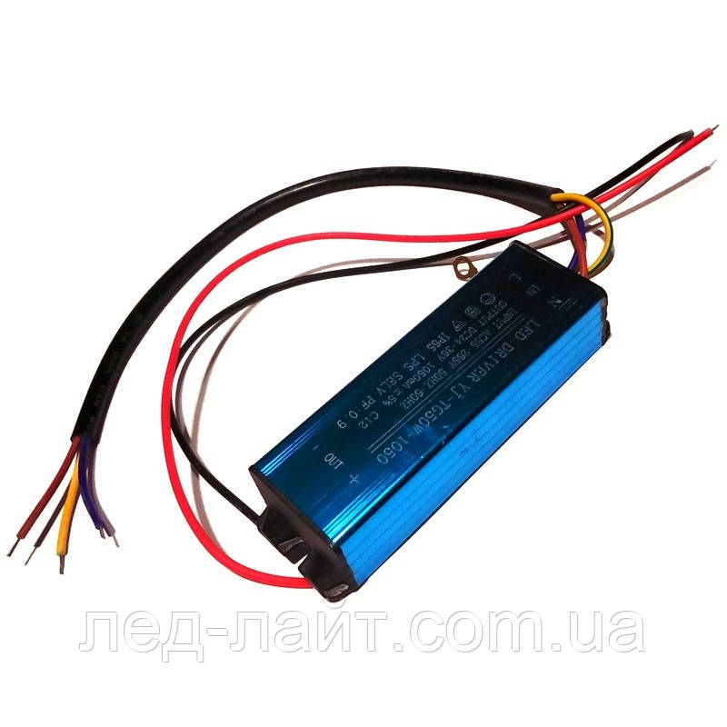 Драйвер світлодіодів 25-36w 1050mA 220В IP65, фото 1