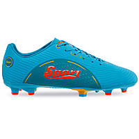 Бутсы футбольные SPORT SG-301041-1 размер 40 цвет синий-оранжевый ds