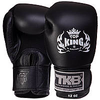 Перчатки боксерские кожаные TOP KING Ultimate AIR TKBGAV размер 8 унции цвет черный ds