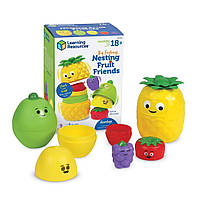 Развивающая игрушка "Фруктовые друзья эмоции" Learning Resources Big Feelings Nesting Fruit Friends