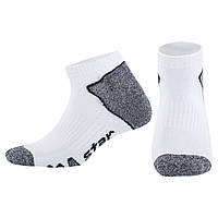 Носки спортивные укороченные STAR TO102 цвет белый-серый ds