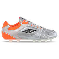 Бутсы футбольная обувь YUKE S-11-2 размер 39 цвет серебряный ds