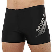 Плавки-шорты мужские SPORT Zelart H-Y2034 размер 3XL (48-50) цвет черный ds