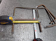 Скоба будівельна для дерева (бревен), бліндажів 12 х 80 х 200 мм, фото 4