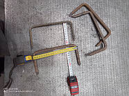 Скоба будівельна для дерева (бревен), бліндажів 12 х 80 х 200 мм, фото 5