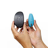 Смарт вібратор для силіконовий пар блакитного кольору We Vibe Sync Go Light Кайф, фото 6