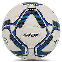 Мяч футбольный SOFTEK STAR SPOTLIGHT SB4085C цвет белый-синий ds