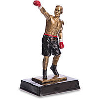Статуэтка наградная спортивная Бокс Боксер Zelart C-4324-A8 ds