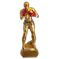 Статуэтка наградная спортивная Бокс Боксер Zelart HX4588-B5 ds