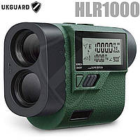 Лазерний оптичний далекомір Huepar HLR1000 (1000 м) для полювання, вимірювання довжини ландшафту і швидкості