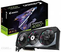 Відеокарти Gigabyte GeForce RTX 4060 Ti Aorus Elite 8GB GDDR6 (GV-N406TAORUS E-8GD)