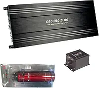 Автомобільний підсилювач Ground Zero Gzra 1.2500D + Kondensator 1.2F