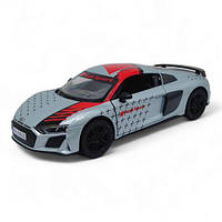 Машинка Kinsmart "Audi R8 Coupe 5", серая [tsi239274-TSI]