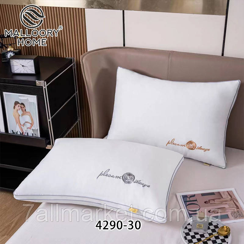 Подушка для сну бамбук 50*70 см (1уп/5 шт.) "MALLOORY" від прямого постачальника