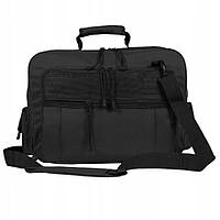 Сумка-рюкзак Mil-Tec для документов Aviator document case 41x33x17 см Черный 13823002 GR, код: 8446980