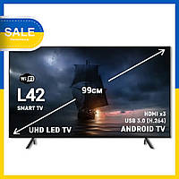 HT Телевизор LED L42 39.5 Дюймов 99 см T2 720P 60Hz Android