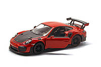 Машинка Kinsmart Porsche 911 GT2 RS чёрный (KT5408W) FS, код: 7666084