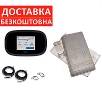 4G комплект WIFI роутер Novatel MiFi 8000L + 4G антенна панель MIMO 2х17 Дб от RNet все частоты