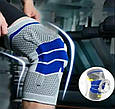 Бандаж колінного суглоба середньої фіксації, KNEE SUPPORT AA-18 Бандаж на коліно Фіксатор коліна, фото 4
