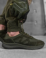 Тактические мужские военные кроссовки олива армейская милитари обувь весна-лето зсу