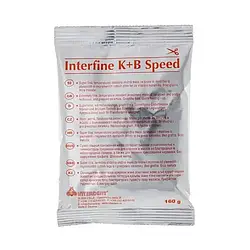 Пакувальна маса INTERFINE K+B SPEED (прес кераміка) 160 г, INTERDENT 934