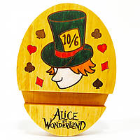 Подставка держатель для смартфона планшета Алиса в стране чудес Alice in wonderland Мастерская мистера Томаса