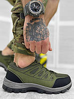 Мужские тактические кроссовки олива District Sport, летние армейские кроссовки олива для военнослужащих зсу