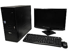 Б/в ПК+Монітор Vento Asus MT| i3-2100| 8GB RAM| 250GB HDD| HD 2000+Б-клас ViewSonic VA1948a-| 19" 1440x900, фото 3