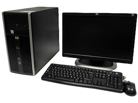 Б/в ПК+Монітор HP Compaq 6005 Pro MT| Athlon II X2 B24| 8GB RAM| 250GB HDD| Radeon HD 4200+Б-клас HP L1945wv| 19" 1440x900, фото 1