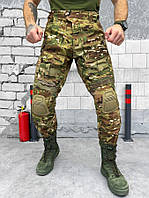Тактичні весняні армійські штани мультикам G3 з наколінниками військові штани ріп-стоп безліч кишень