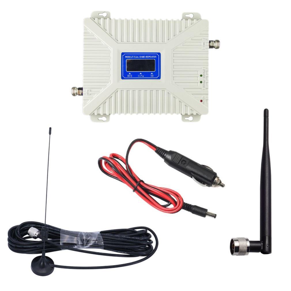 Репітер підсилювач мобільного зв'язку і інтернету SS96-GD GSM і 4G сигналу 900 і 1800 МГц (автомобільний комплект), фото 1
